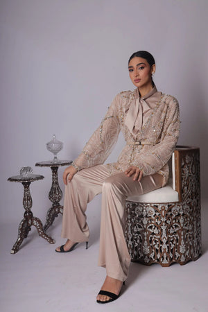 Kaftan-Silk Set