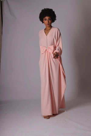 Ribbon Simple Dress
