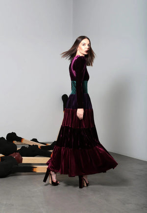 Velvet Aurora Dress