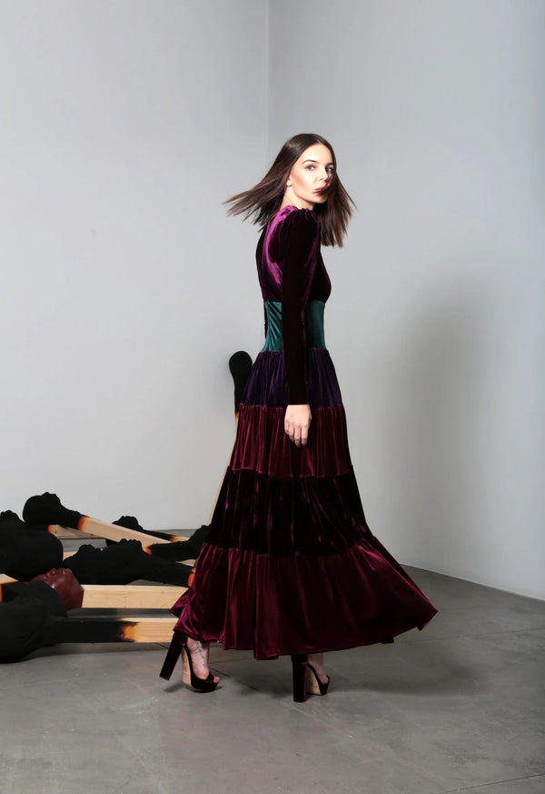 Velvet Aurora Dress