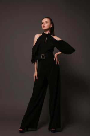 Elegance Noir Jumpsuit