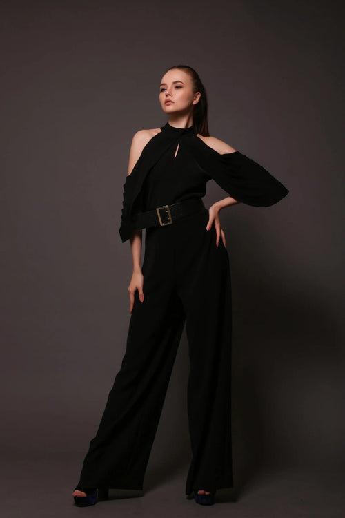 Elegance Noir Jumpsuit