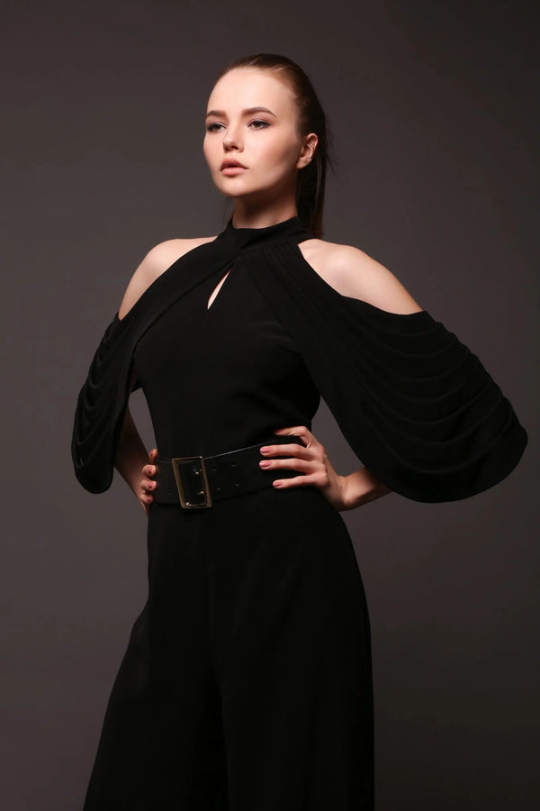 Elegance Noir Jumpsuit