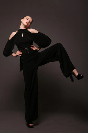 Elegance Noir Jumpsuit