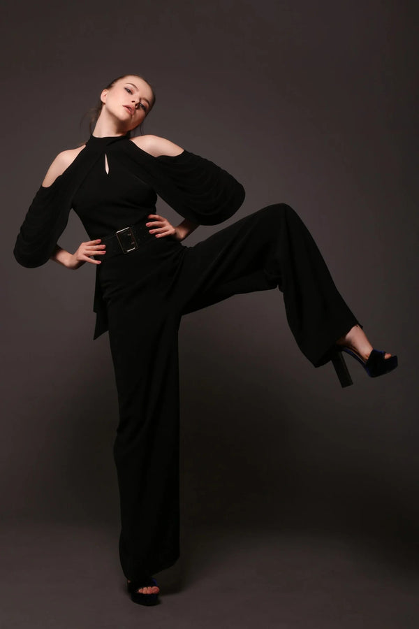 Elegance Noir Jumpsuit