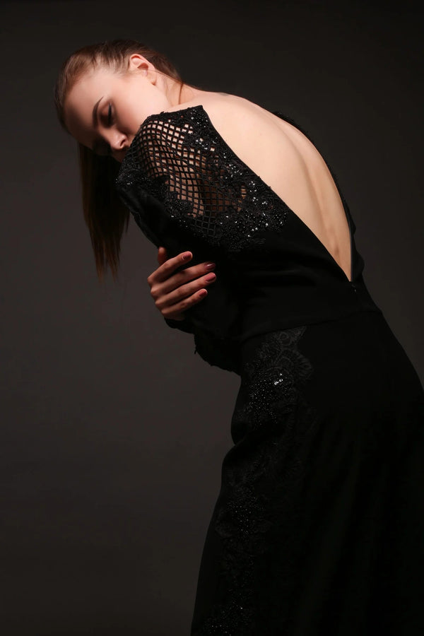 Royal Noir Jumpsuit
