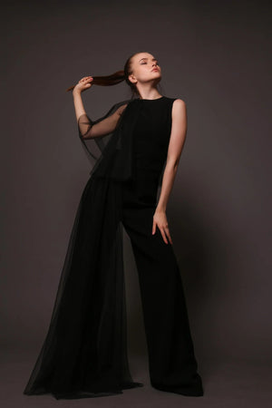 Chic Noir Jumpsuit