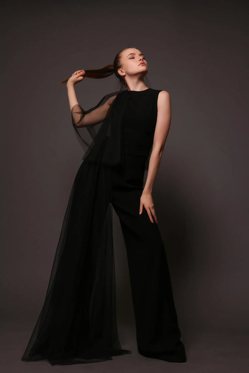 Chic Noir Jumpsuit