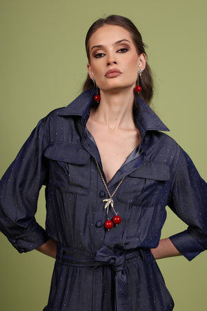 Cherry Pendant Necklace