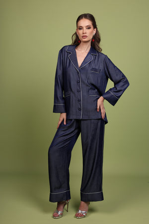 Light Denim Trim Set