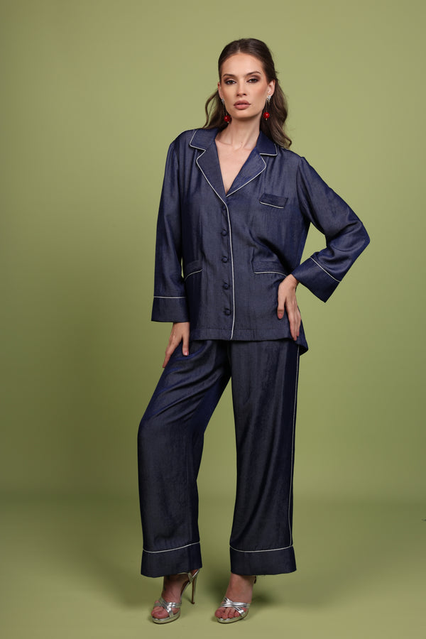 Light Denim Trim Set