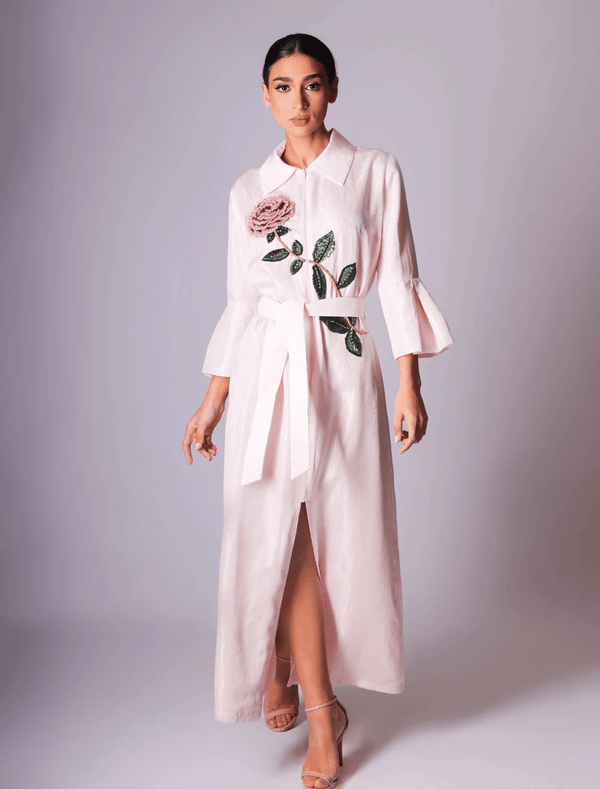 Flowery Rosa Dress