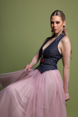 Soft Tulle Maxi Skirt