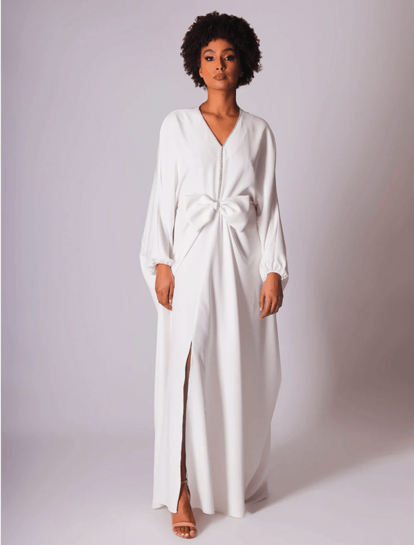Ribbon Simple Dress