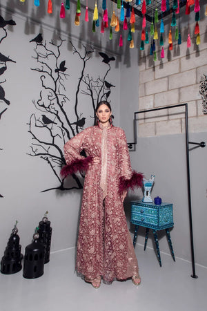 feathery kimono