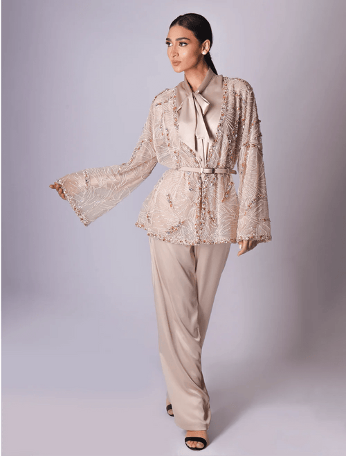 Kaftan-Silk Set