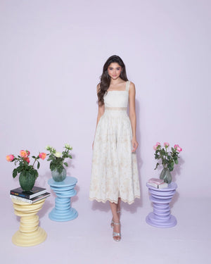 ivory dress