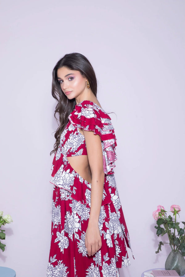Ruffle Riviera Dress