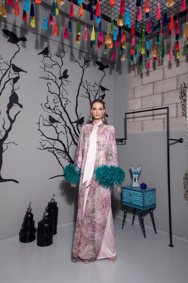 Kimono with Shirt & Pants