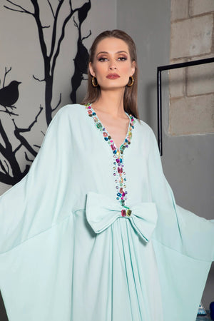 Dress Kaftan with a bow