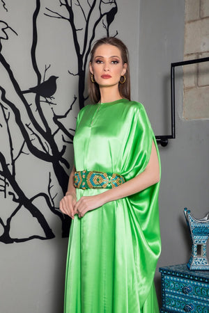 silken abaya