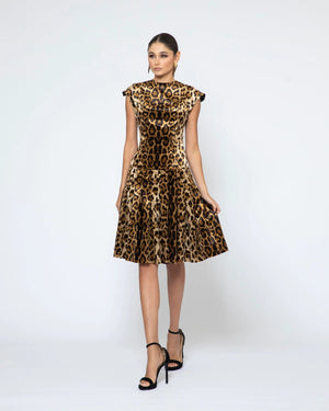 leopard dress