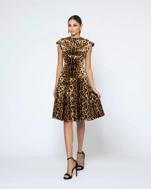 leopard dress
