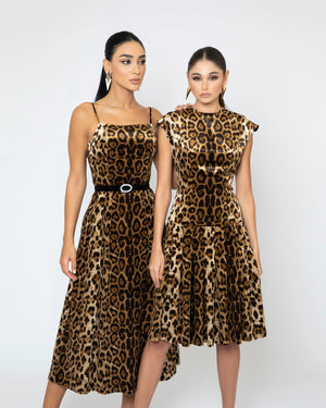 leopard dress