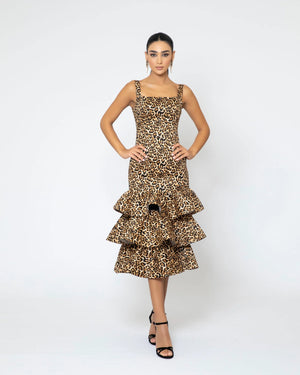 Ruffled leopard