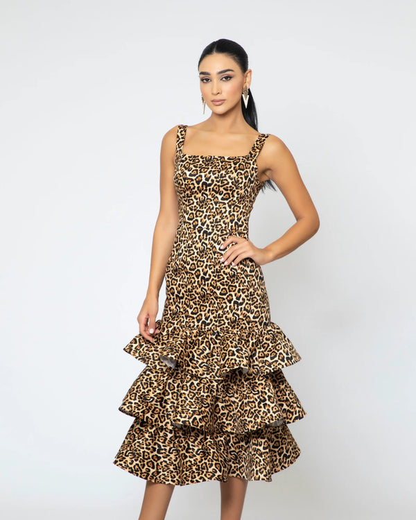 Ruffled leopard