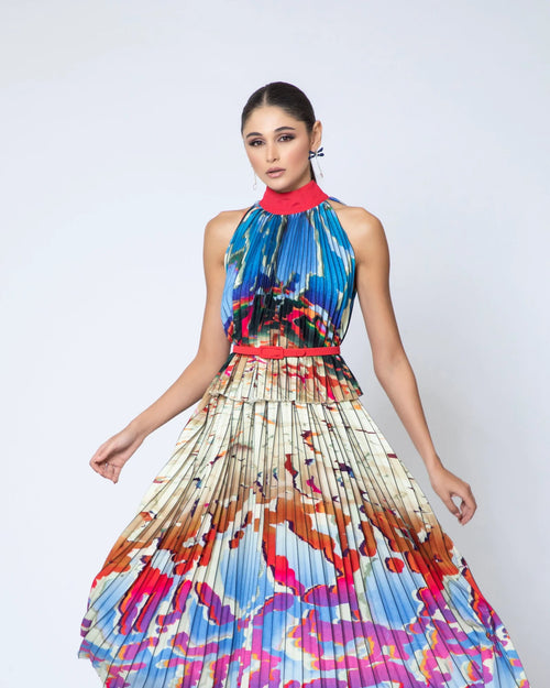 Vibrant Pleats set