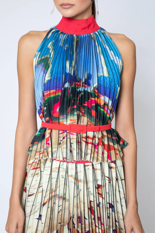 Vibrant Pleats set
