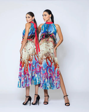The Pleated canvas