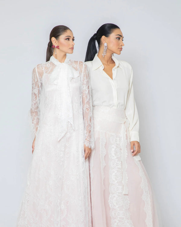 Ivory Lace set