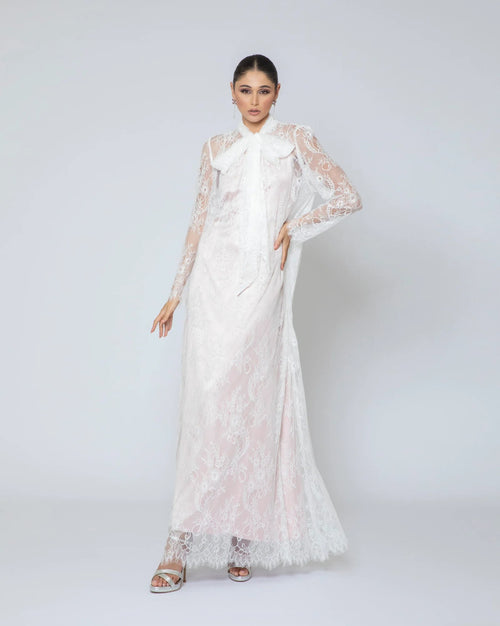 Ivory Lace Gown