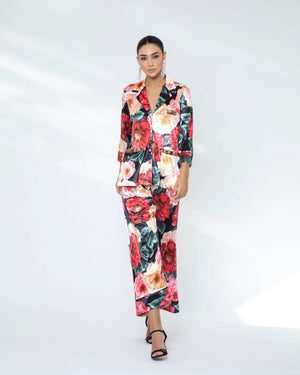 Floral Velvet set