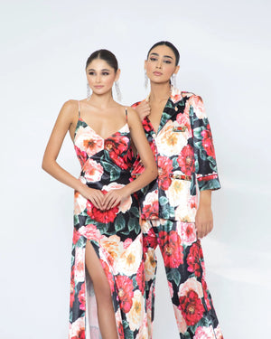 Floral Velvet set