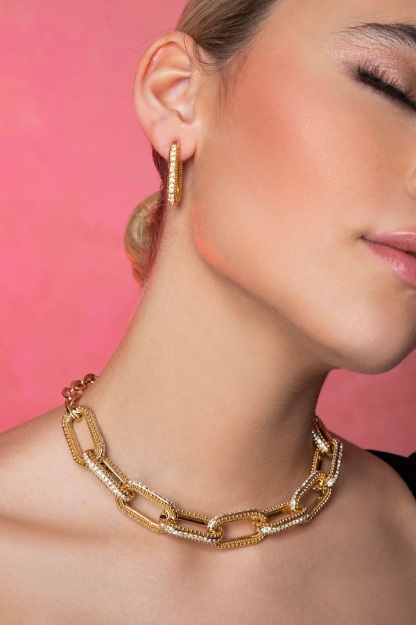 rectangular hoop earrings