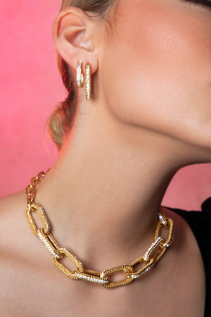 small rectangular earrings