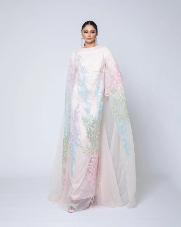 pastel kaftan