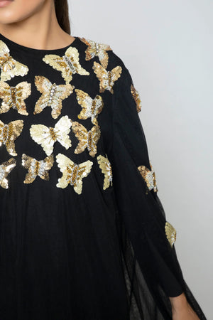 butterfly gown