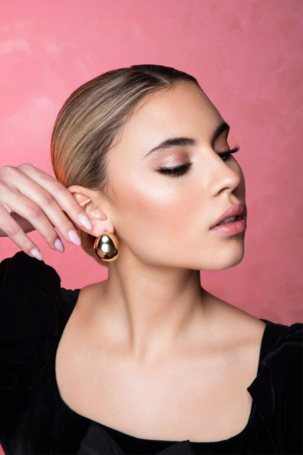 melted drop earrings