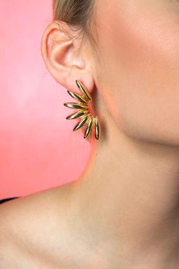 sunrays bloom earrings