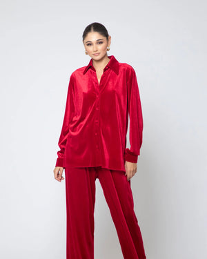 silk velvet set