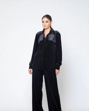 silk velvet set
