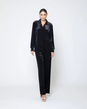 silk velvet set