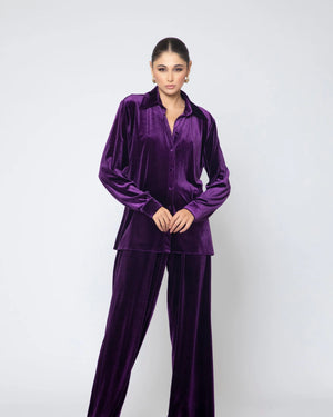 silk velvet set