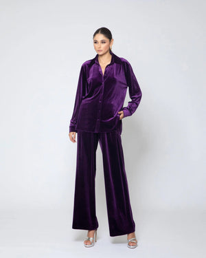 silk velvet set