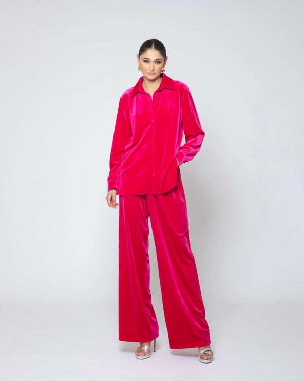 silk velvet set