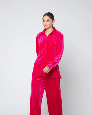 silk velvet set